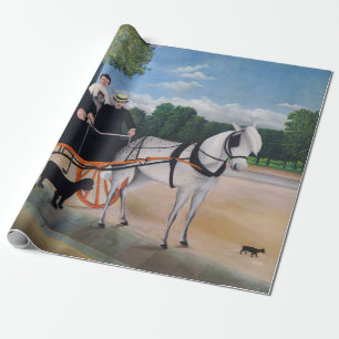 Papel De Presente Henri Rousseau - A Carroça do pai Junier