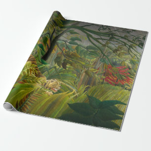Papel De Presente Henri Rousseau - Surpreendido!