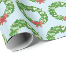 Papel De Presente Hidden Hoofed Animals Holiday Paper