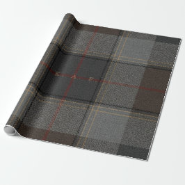 Papel De Presente Highland Dispatch Tartan Custom Monogram Gift Wrap
