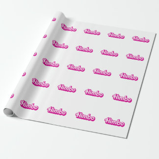 Papel De Presente Himbo Personalizável