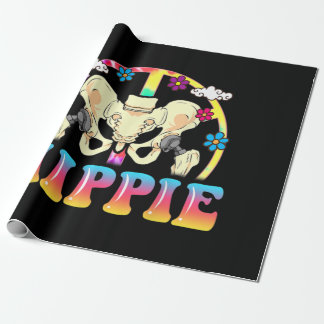 Papel De Presente Hippie Hip Replacement Joint Surgery Engraçado