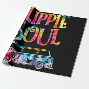 Papel De Presente Hippie Tie Dye Van Hippie Soul