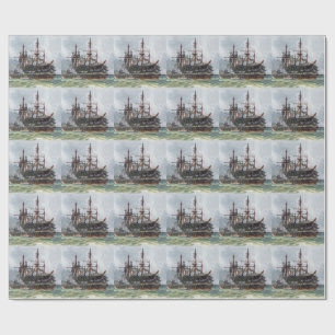 Papel De Presente HMS Implacable um navio de terceira classe de 74 c