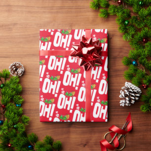 Papel De Presente Ho Ho Oh!
