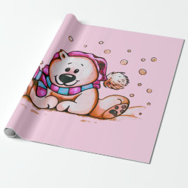 PAPEL DE PRESENTE HOLIDAY BEAR