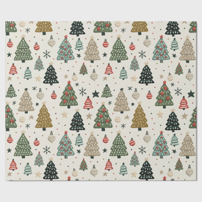 Papel De Presente Holiday Echoes  (Barra)