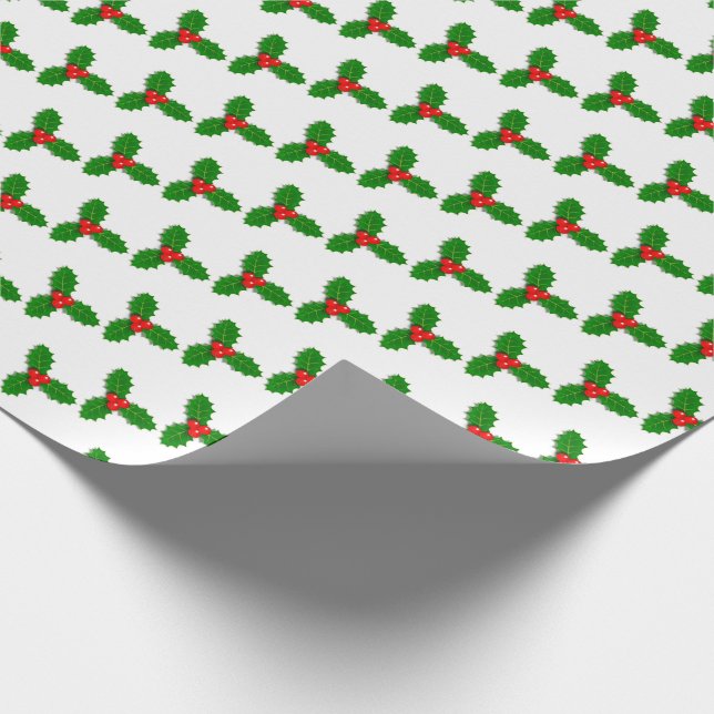 Papel De Presente Holly (Ponta)