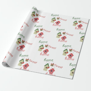 Papel De Presente Home Sweet Home