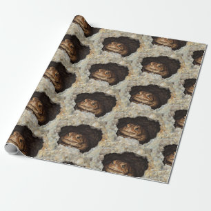 Papel De Presente Home Sweet Toad