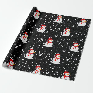 Papel De Presente "Homem de neve"