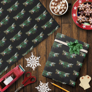 Papel De Presente Homem Verde de inverno de Natal