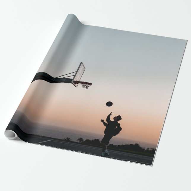 Papel De Presente Hoop de basquete incrível (Desenrolado)