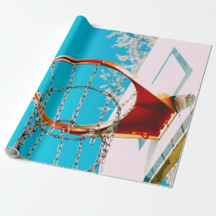 Papel De Presente Hoop de basquetebol