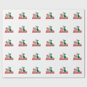 Papel De Presente Hora de ficar Blitzinado Renas Cristão