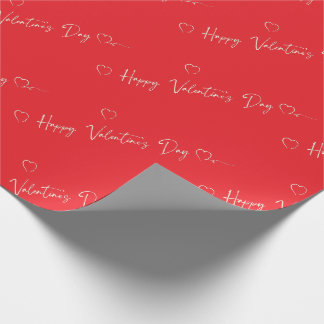 Papel De Presente Hppy Valentine's Day gift wrapping