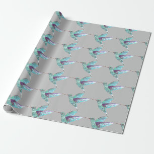 Papel De Presente Hummingbird
