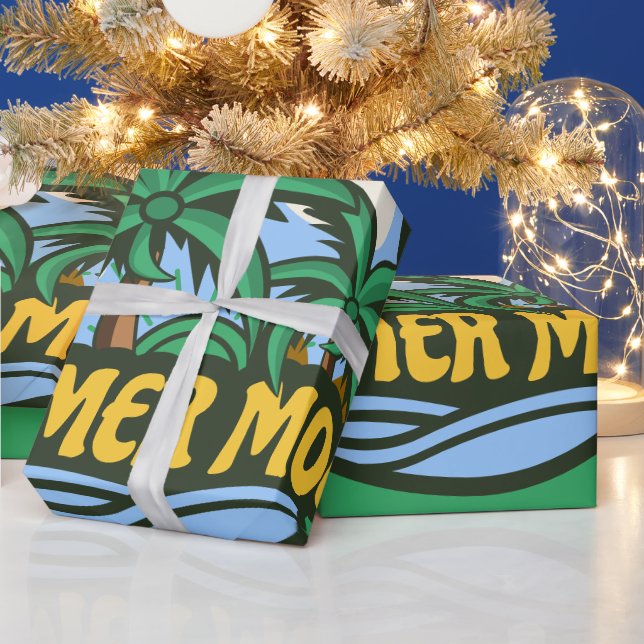 Papel De Presente Humor de Verão (Feriados)