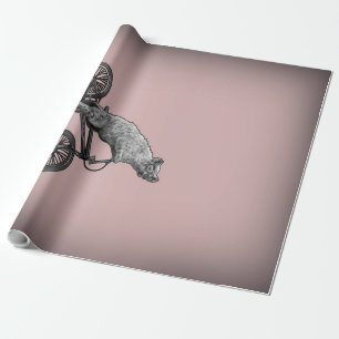 Papel De Presente Humor Safari BMX