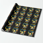 Papel De Presente I Dig Christmas Excavator Xmas<br><div class="desc">Eu cavo design de Natal é perfeito para qualquer um que ama veículos de construção. Design apresenta um gráfico de escavador com uma árvore de Natal e brinquedos no seu balde.</div>