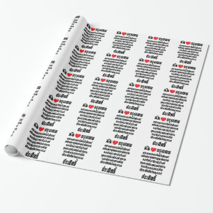 Papel De Presente I Heart [Love] Krung Thep Maha Nakhon ...