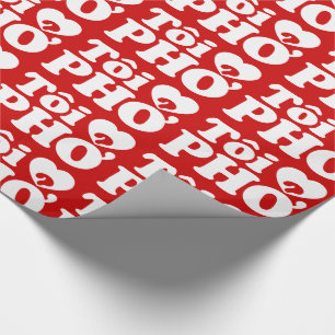 Papel De Presente I Heart (Love) Pho (Tôi→ PHỞ) Língua vietnam