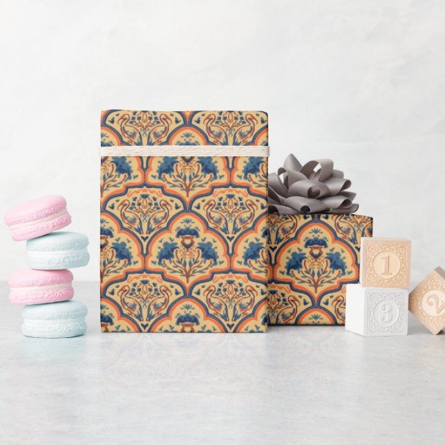 Papel De Presente Íbis Vitorianos (Chá de bebê)