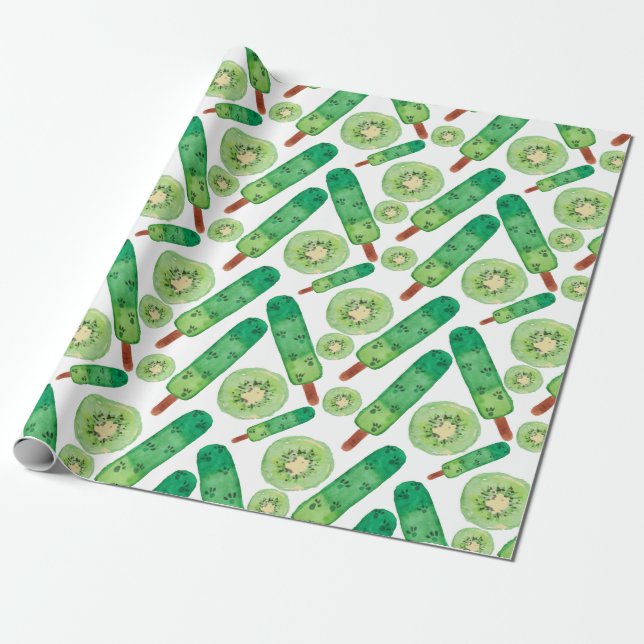Papel De Presente Ice cream pattern | Lollies pattern | lollipop 3 (Desenrolado)