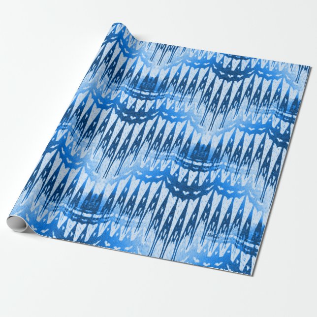 Papel De Presente Ícicles.... (Desenrolado)