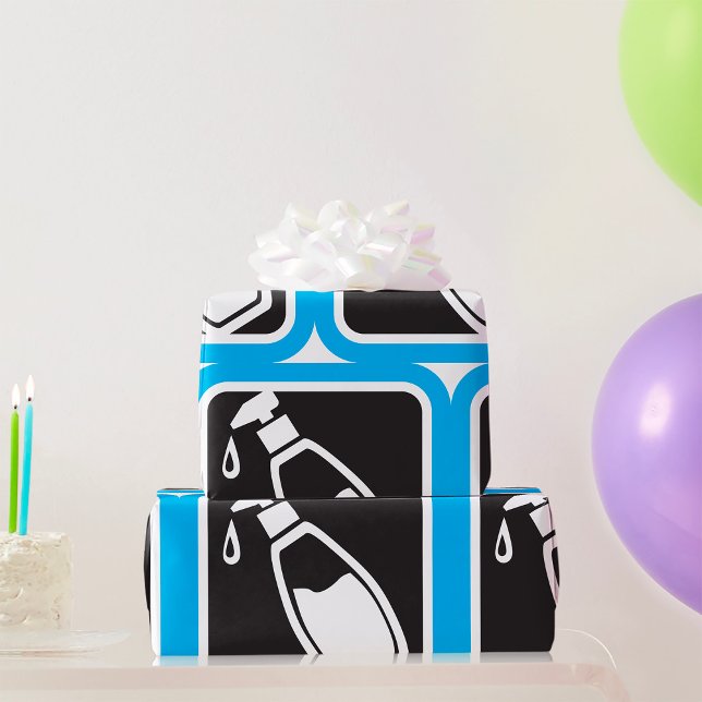 Papel De Presente Ícone do Frasco de Loção (Criador carregado)