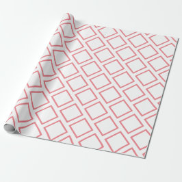 Papel De Presente ID do Quadrado Correspondente
