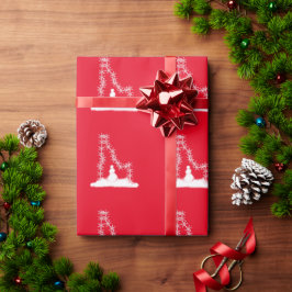 Papel De Presente Idaho Snowflake
