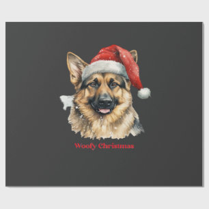 Papel De Presente Ideias de presentes de Natal para cães Pastor Alem