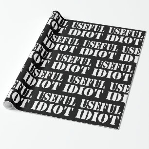 PAPEL DE PRESENTE IDIOTA ÚTIL