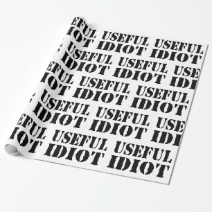 PAPEL DE PRESENTE IDIOTA ÚTIL
