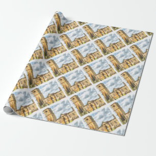 Papel De Presente Igreja da Arquitetura Gótica da Antiga Trindade