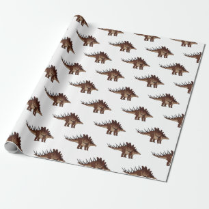 Papel De Presente Ilustração de desenho animado de Kentrosaurus