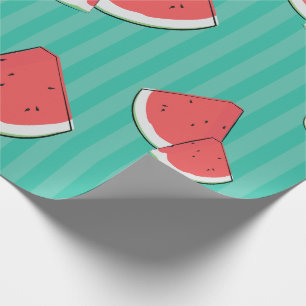 Papel De Presente Ilustração de melancia