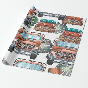 Papel De Presente Ilustração desenhada à mão. Padrão imperceptível d