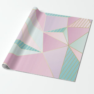 Papel De Presente (ilustração) fundo da linha dourada, abstrato arti