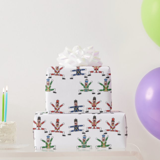 Papel De Presente ilustrações de arte de brinquedos jumping jack (Presentes para festas)