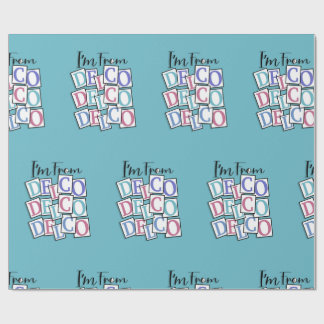 Papel De Presente Im from delco vintage bazaar of all nations sign