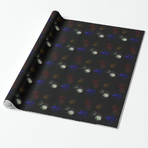 Papel De Presente Imageador de Cristal Colorido