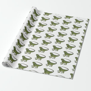 Papel De Presente Imagem do desenho de Iguana
