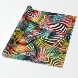 Papel De Presente Impressão animal