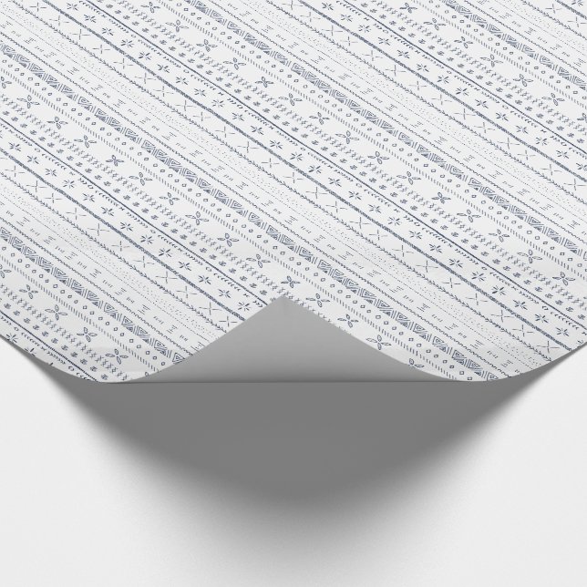 Papel De Presente Impressão de Boho (Ponta)