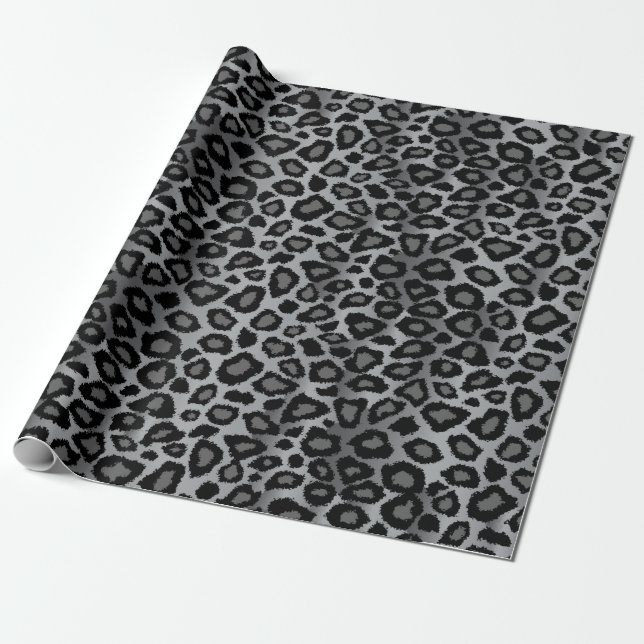 Papel De Presente Impressão de Cinzas (Desenrolado)