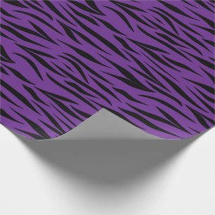 Papel De Presente Impressão de Tigre para Graduação Presentes Roxos