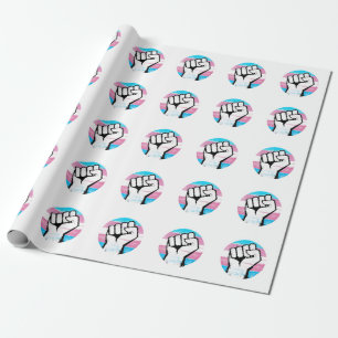 Papel De Presente Impressão do Círculo de Pressão de Prima Trans