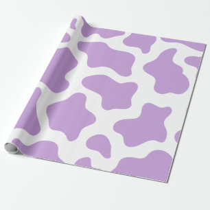 Papel De Presente impressão kawaii púrpura pastel
